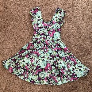 Urban outfitters floral skater dress